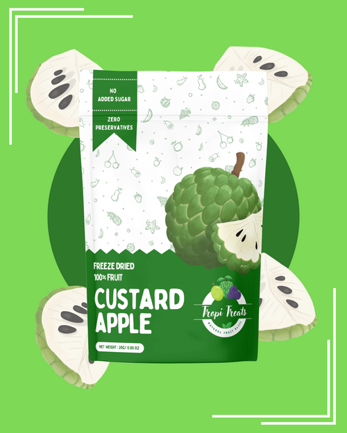 Freeze-Dried Custard Apple